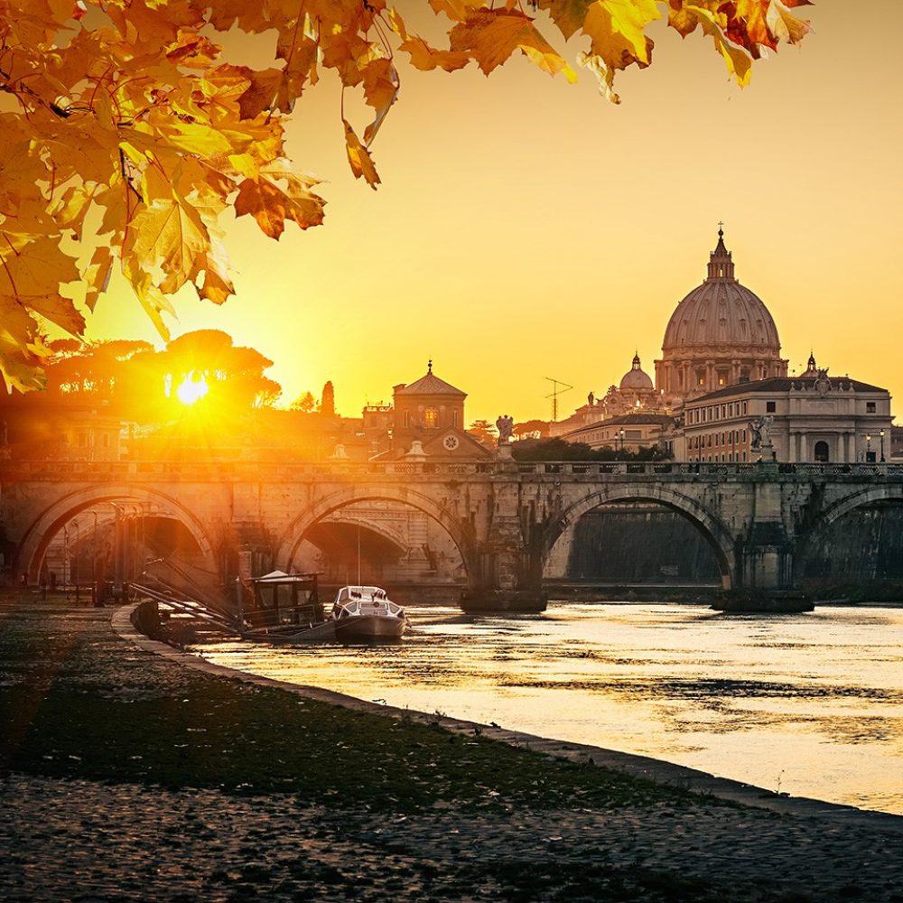 Tevere sunset